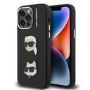 Apple iPhone 14 Pro Max Uyumlu Kılıf Karl Lagerfeld Orjinal Lisanslı K&C Heads Pin Kapak