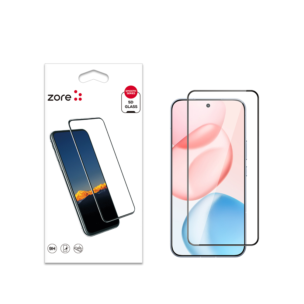 Honor 400 Uyumlu Zore Kenarları Kırılmaya Dayanıklı Cam Ekran Koruyucu
