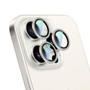 Apple iPhone 16 Pro Uyumlu CaseWorld Alloy Sparkling Diamond Serisi Taşlı Lens Koruyucu