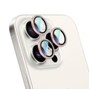 Apple iPhone 16 Pro Uyumlu CaseWorld Alloy Sparkling Diamond Serisi Taşlı Lens Koruyucu