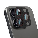 Apple iPhone 16 Pro Max Uyumlu CaseWorld Karbon Fiber Serisi Anti Reflective Ultra Clear Full Kamera Lens Koruyucu