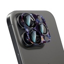 Apple iPhone 16 Pro Uyumlu CaseWorld Crystal Color Serisi Full Kamera Lens Koruyucu
