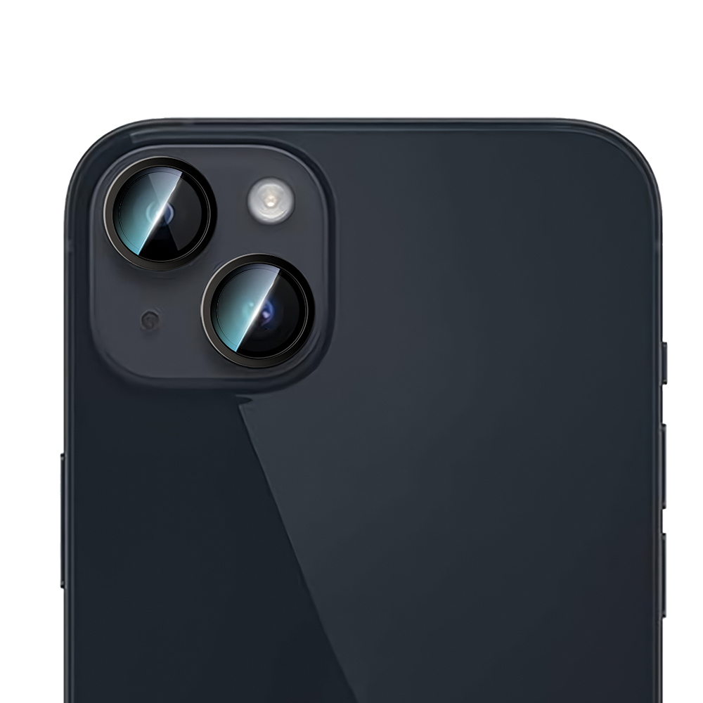 Apple iPhone 14 Uyumlu CaseWorld Alloy Serisi Oleofobik Anti Reflective Kamera Lens Koruyucu
