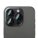 Apple iPhone 16 Pro Max Uyumlu CaseWorld Alloy Two-Color Serisi Lens Koruyucu