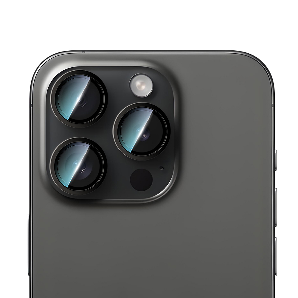 Apple iPhone 16 Pro Uyumlu CaseWorld Sapphire Serisi Anti Reflective Lens Koruyucu