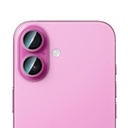 Apple iPhone 16 Plus Uyumlu CaseWorld Alloy Serisi Oleofobik Anti Reflective Kamera Lens Koruyucu