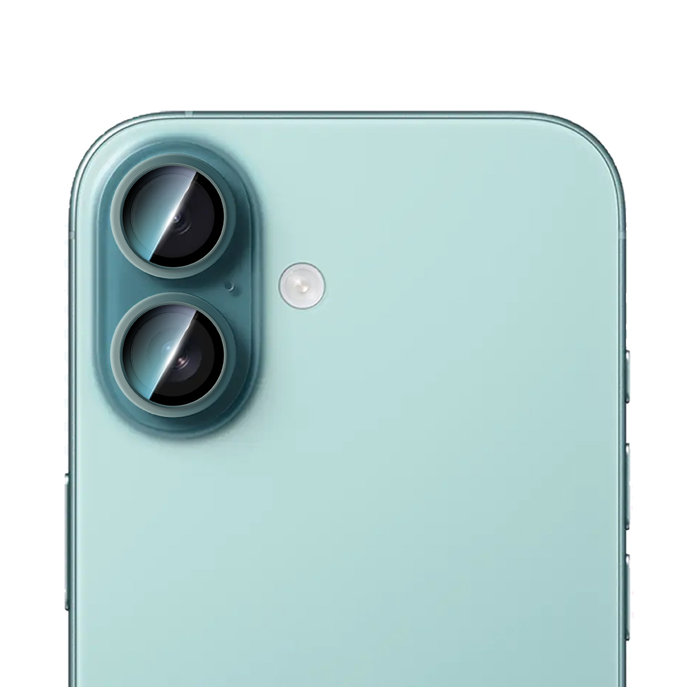 Apple iPhone 16 Plus Uyumlu CaseWorld Alloy Serisi Oleofobik Anti Reflective Kamera Lens Koruyucu