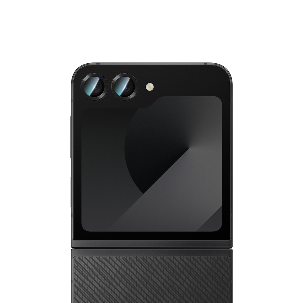 Samsung Galaxy Z Flip 6 Uyumlu CaseWorld Alloy Serisi Oleofobik Anti Reflective Kamera Lens Koruyucu