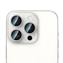 Apple iPhone 15 Pro Uyumlu CaseWorld Alloy Sparkling Diamond Serisi Taşlı Lens Koruyucu