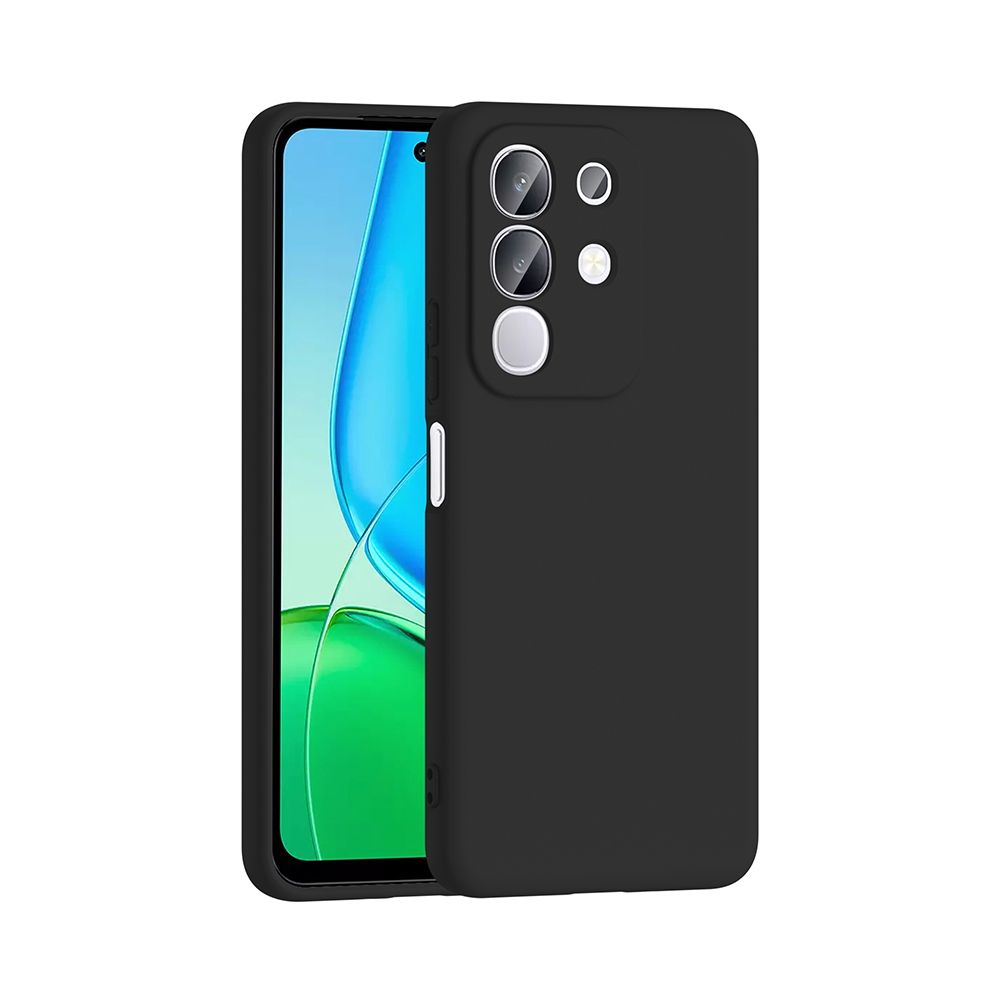 [RNZ-TA121615] Vivo Y29 4G Uyumlu Kılıf Zore Mara Lansman Kapak (Siyah)