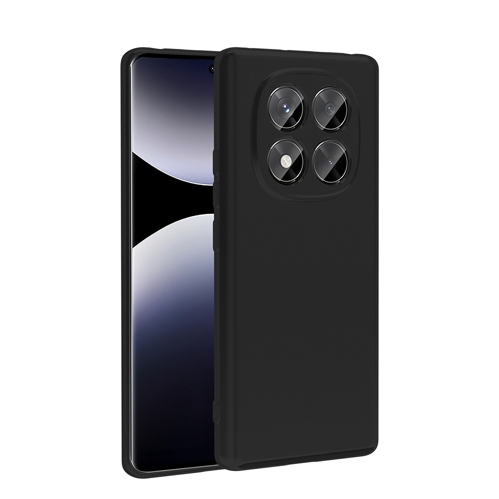 [RNZ-TA121628] Xiaomi Redmi Note 14 Pro 4G Uyumlu Kılıf Zore Premier Silikon Kapak (Siyah)