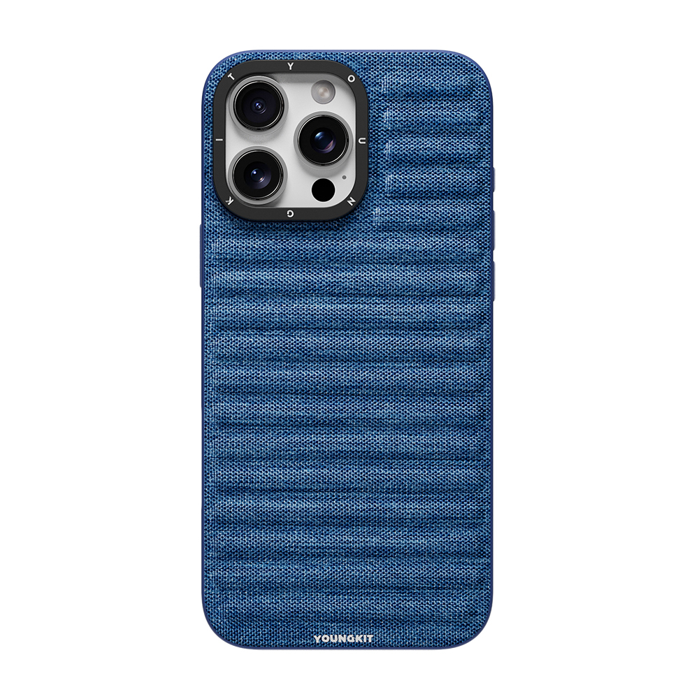 Apple iPhone 16 Pro Max Uyumlu Kılıf M-safe Şarj Özellikli Youngkit Canvas Serisi Kapak