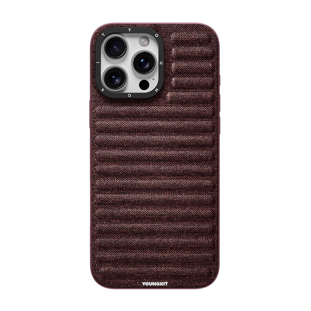 Apple iPhone 16 Pro Max Uyumlu Kılıf M-safe Şarj Özellikli Youngkit Canvas Serisi Kapak