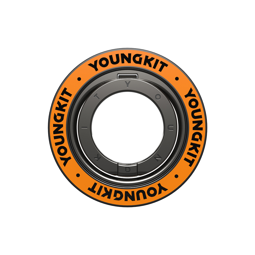 Youngkit Magnetik 360 Derece Dönebilen Double Ring Serisi Parmak Ring Stand