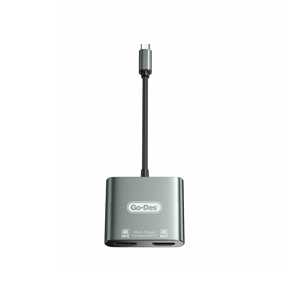 [RNZ-TA122552] Go Des GD-8289 4K 60 Hz Görüntü Kalitesi Type-C to HDMI Adaptör