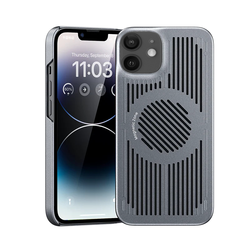 Apple iPhone 12 Uyumlu Kılıf M-safe Şarj Özellikli Soğutucu Benks Biliz Kapak