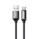 Recci RS35C USB-A to Type-C Örgü Tasarımlı Hızlı Şarj Özellikli Data ve Şarj Kablosu 1M