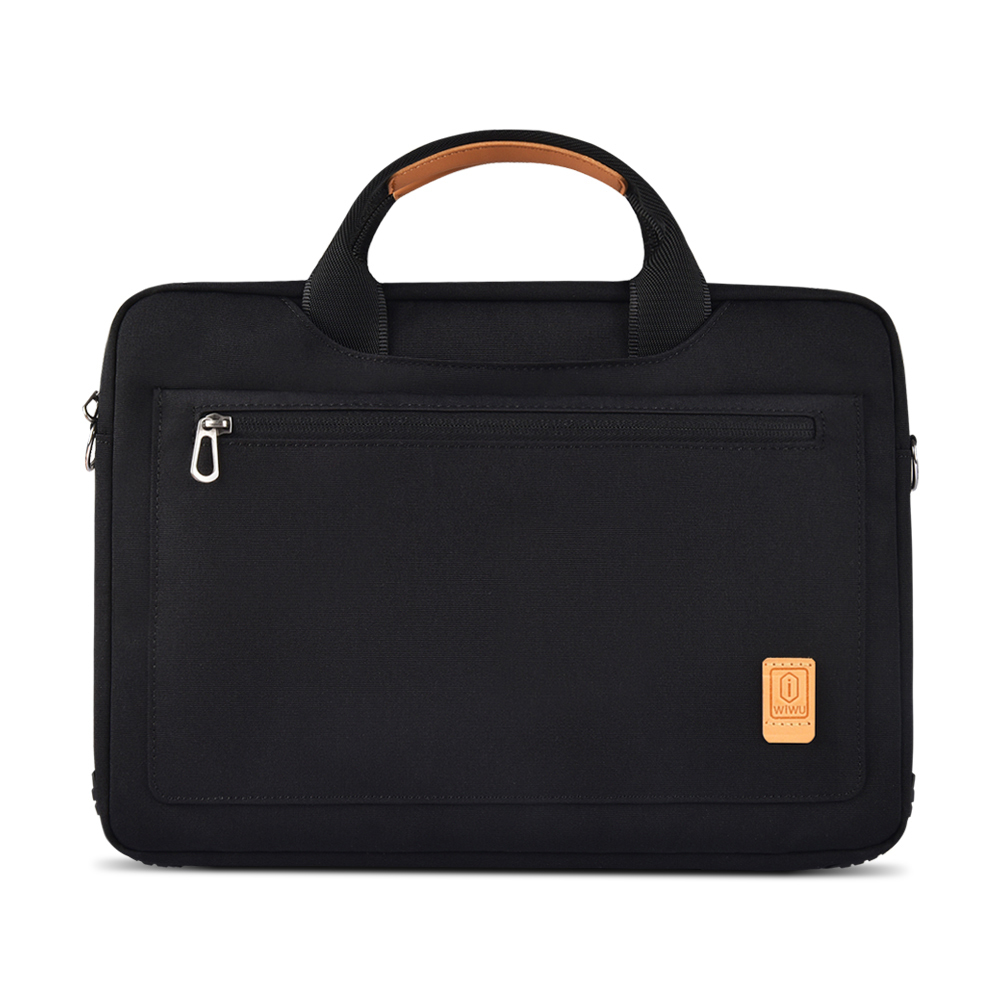 [RNZ-TA122375] Wiwu Pioneer Pro Serisi Su Geçirmez Polyester Kumaş Omuz Askılı 14 inç Laptop Çantası