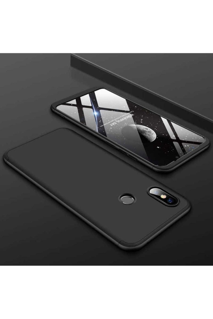 [RNZ-TA13774] Xiaomi Mi 8 SE Uyumlu Kılıf Zore Ays Kapak (Siyah)