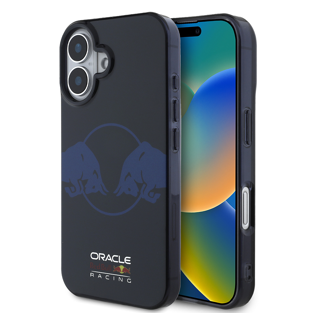Apple iPhone 16 Uyumlu Kılıf Redbull Orjinal Lisanslı M-safe Şarj Özellikli IML Çift Boğa Baskılı Sert PC Kapak
