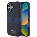 Apple iPhone 16 Uyumlu Kılıf Redbull Orjinal Lisanslı M-safe Şarj Özellikli IML Çift Boğa Baskılı Sert PC Kapak