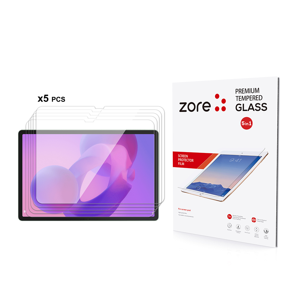 [RNZ-TA122255] Lenovo Idea Tab Pro 12.7 TB-373FU Uyumlu Zore 5in1 Tablet Temperli Cam Ekran Koruyucu