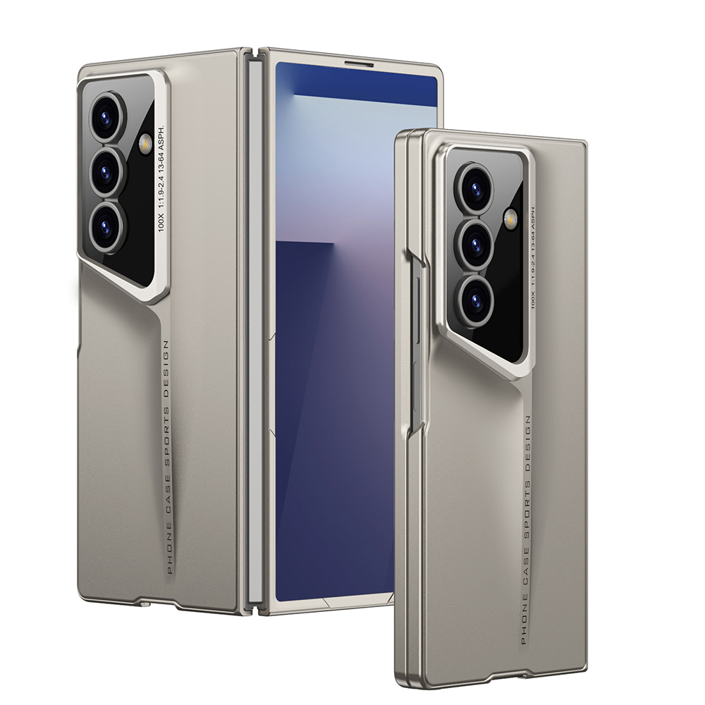 Samsung Galaxy Z Fold 7 Uyumlu Kılıf Ultra İnce Kamera Korumalı Sert Rubber Zore Procase Kapak