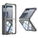 Samsung Galaxy Z Flip 7 Uyumlu Kılıf Zore Full Camlı Kıpta Kapak