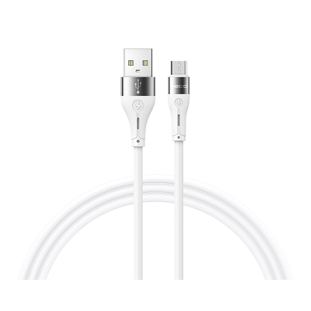 [RNZ-TA121555] Recci RS11M Swift Serisi USB-A to Micro 2.4A Hızlı Şarj Özellikli Data ve Şarj Kablosu 1M