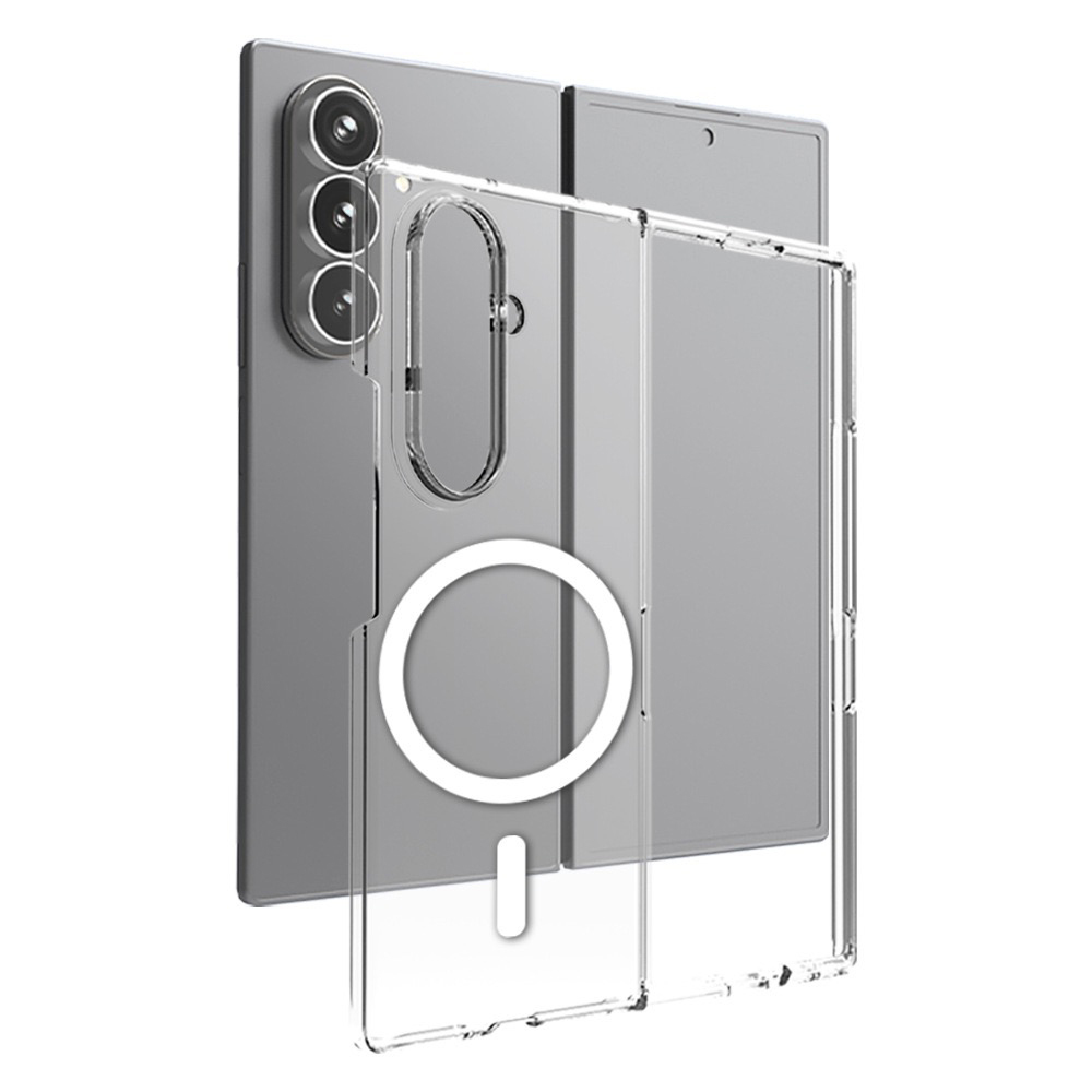 [RNZ-TA123301] Samsung Galaxy Z Fold 7 Uyumlu Kılıf Kamera Korumalı M-safe Sert PC Zore Porto Kapak