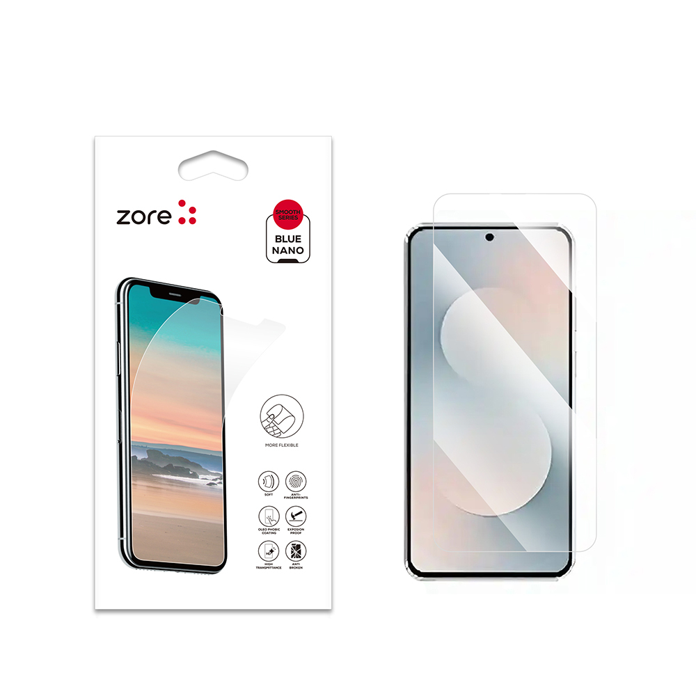 [RNZ-T38634] Samsung Galaxy S25 FE Uyumlu Zore Blue Nano Ekran Koruyucu