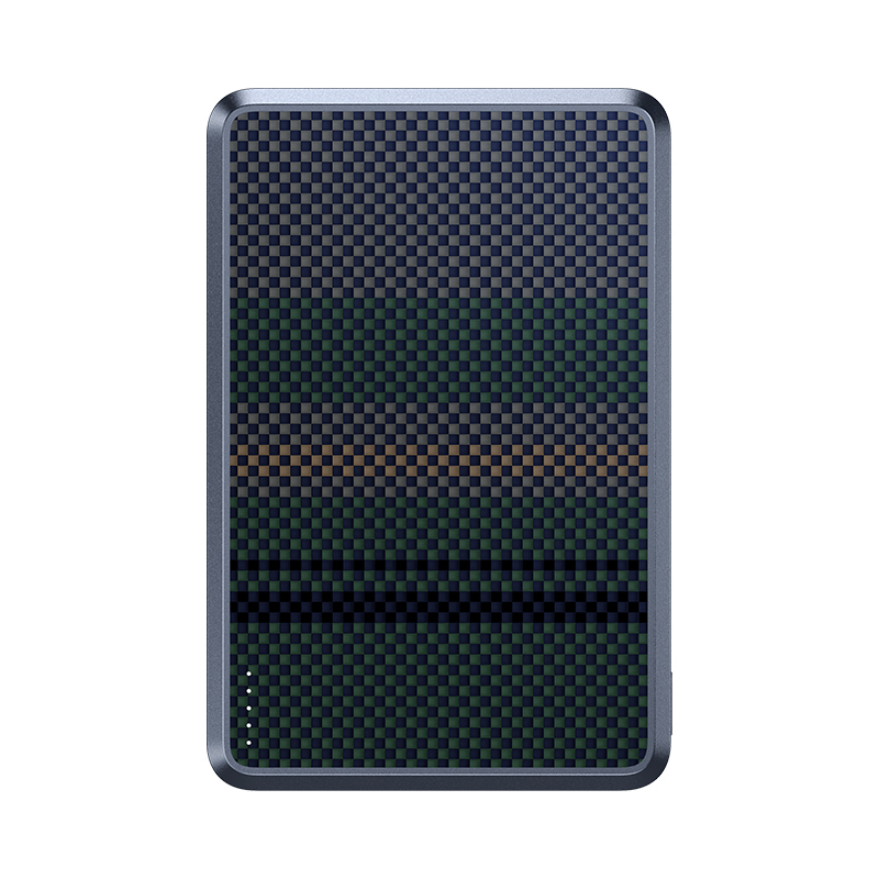 Benks MP15 ArmorGo M-safe Şarj Özellikli Ultra İnce Aurora Serisi Aramid Fiber Powerbank 15W 5000mAh