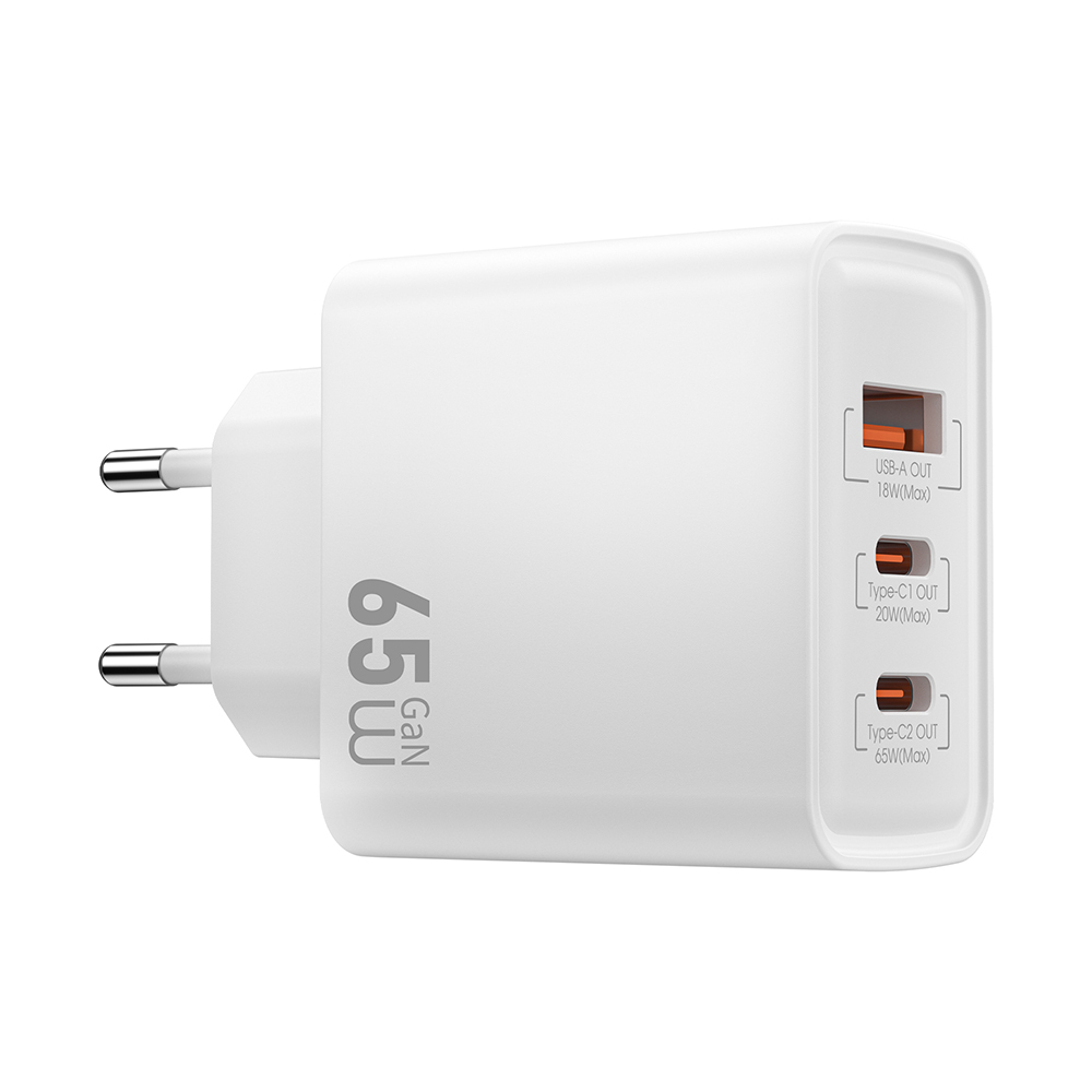[RNZ-TA121225] Wiwu Wi-G005 Essen Serisi GaN Tech PD Hızlı Şarj Özellikli Şarj Başlığı 65W
