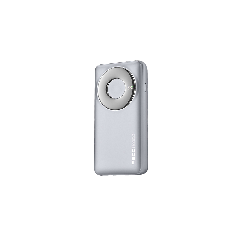 Recci RPB-P72 Hızlı Şarj Özellikli Type-C Kablolu Powerbank 65W 20.000mAh