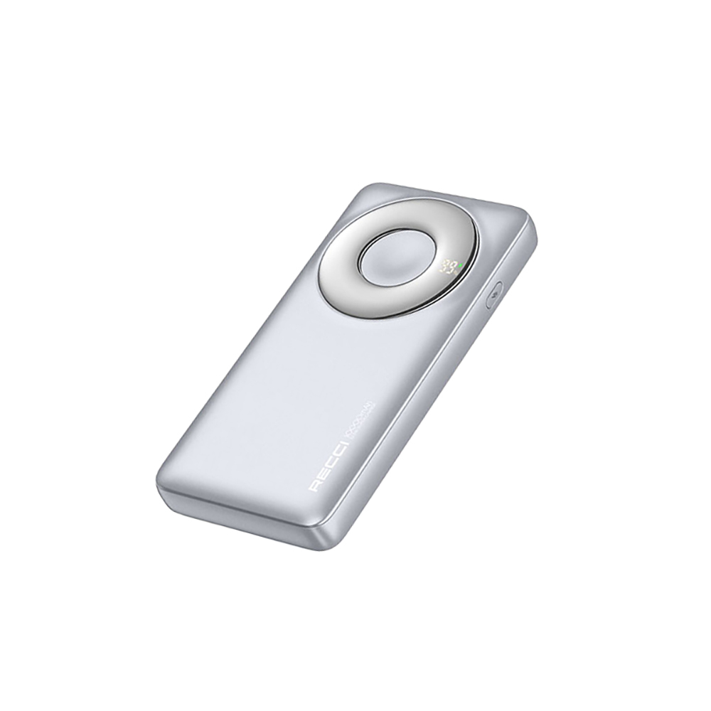 Recci RPB-P58 PD Hızlı Şarj Özellikli Type-C Kablolu Powerbank 22.5W 10.000mAh