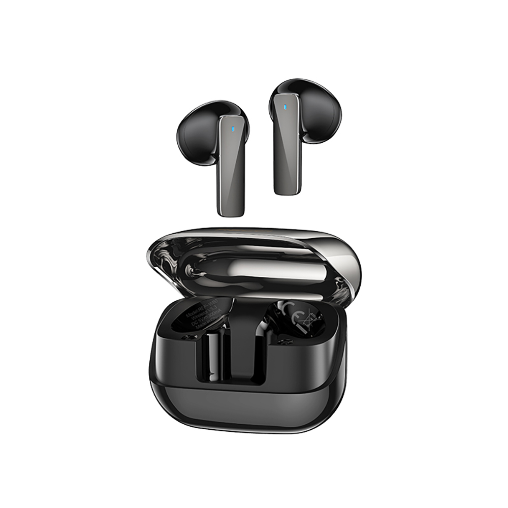 [RNZ-TA122230] Recci REP-W80 Hi-Fi Ses Kaliteli TWS Kulak İçi Bluetooth v5.3 Kulaklık (Siyah)