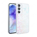 Samsung Galaxy A55 Uyumlu Kılıf Şeffaf Figürlü Zore Folk Sert Kapak