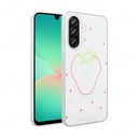 Samsung Galaxy A56 Uyumlu Kılıf Şeffaf Figürlü Zore Folk Sert Kapak
