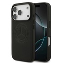 Apple iPhone 17 Pro Uyumlu Kılıf Mercedes Benz Orjinal Lisanslı M-safe Şarj Özellikli Hakiki Deri Nostaljik Yıldız Dizayn Kapak