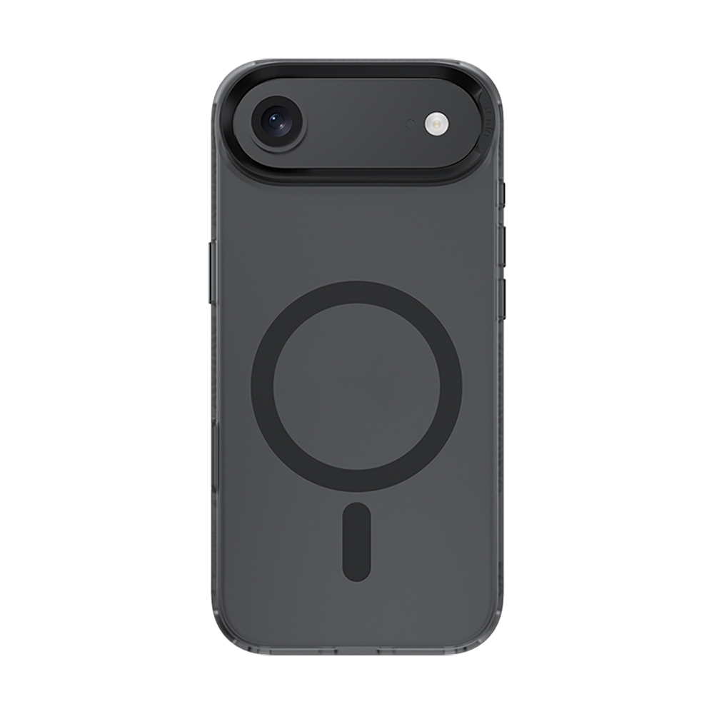 [RNZ-TA122851] Apple iPhone 17 Air Uyumlu Kılıf M-safe Şarj Özellikli Benks Lucid Armor Kapak (Siyah)