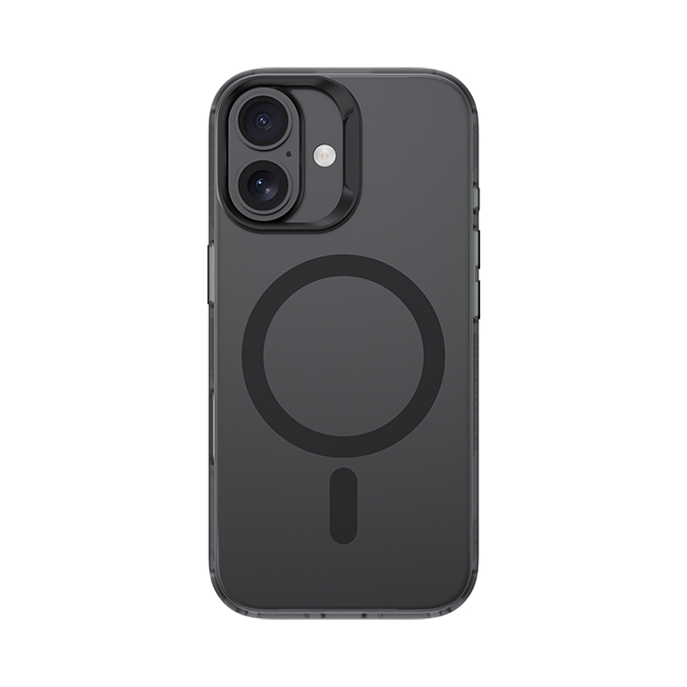[RNZ-TA122849] Apple iPhone 17 Uyumlu Kılıf M-safe Şarj Özellikli Benks Lucid Armor Kapak (Siyah)