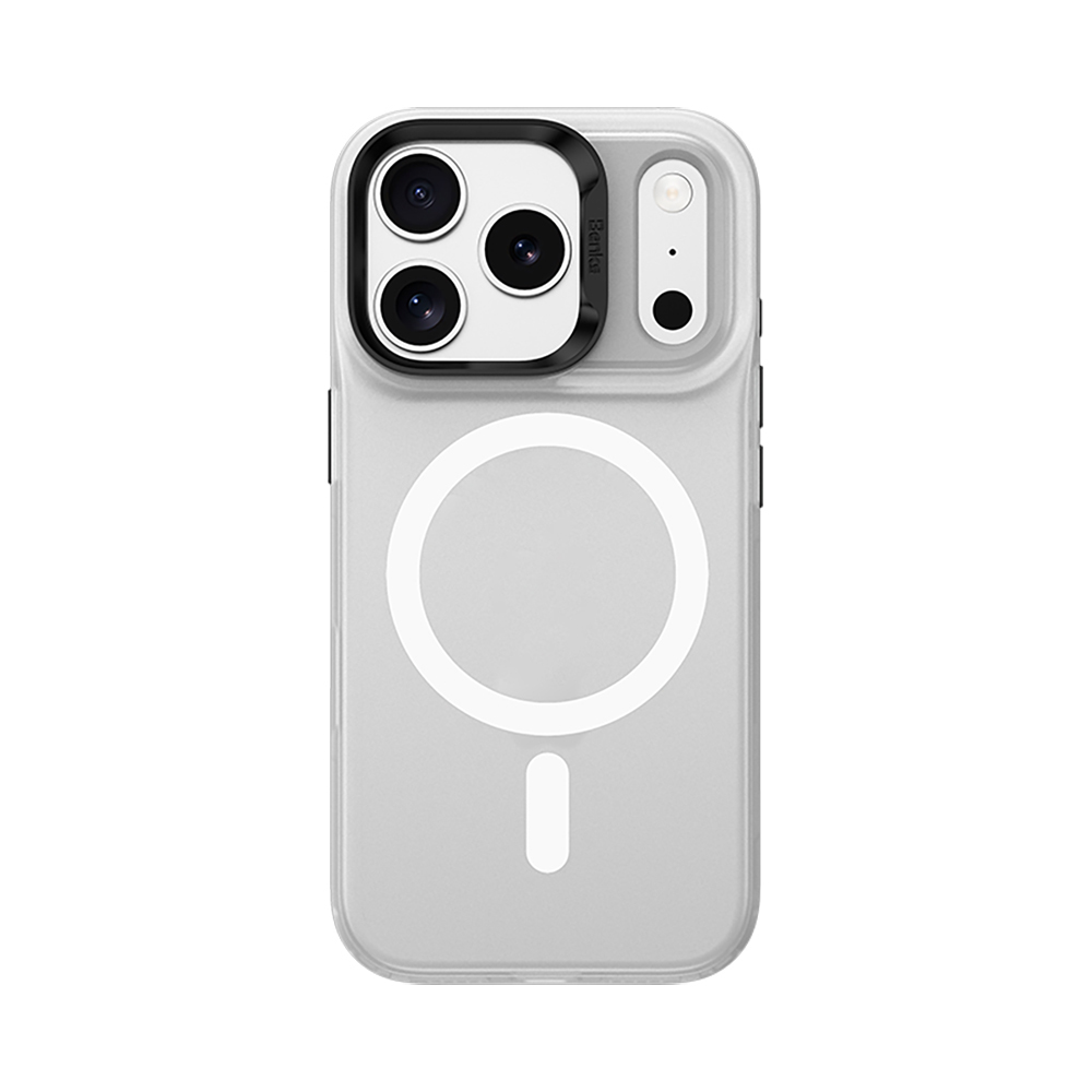 Apple iPhone 17 Pro Uyumlu Kılıf M-safe Şarj Özellikli Benks Lucid Armor Kapak