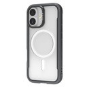 Apple iPhone 17 Uyumlu Kılıf M-safe Şarj Özellikli Airbagli Raptic Shield Serisi Şeffaf Arka Yüzey Kapak