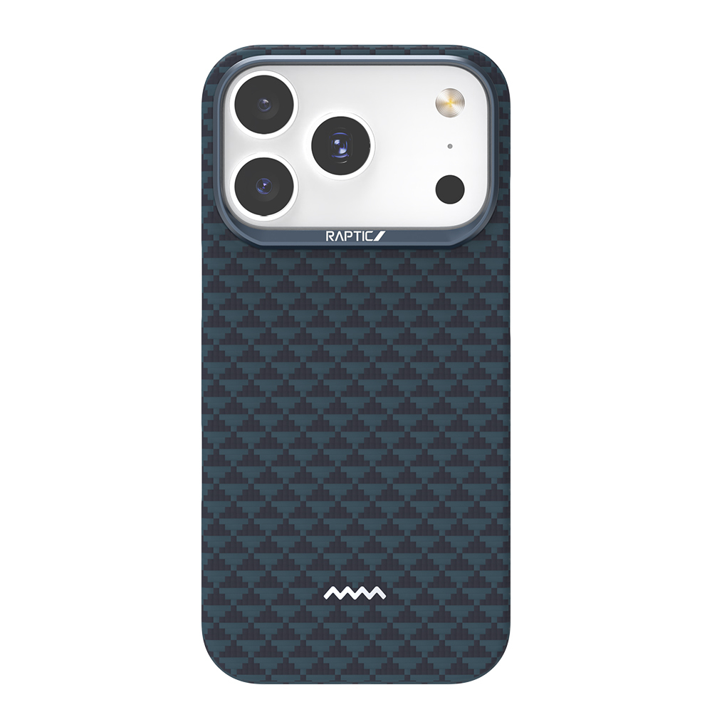 Apple iPhone 17 Pro Max Uyumlu Kılıf M-safe Şarj Özellikli Raptic Aramid Skin Origin Serisi Kapak