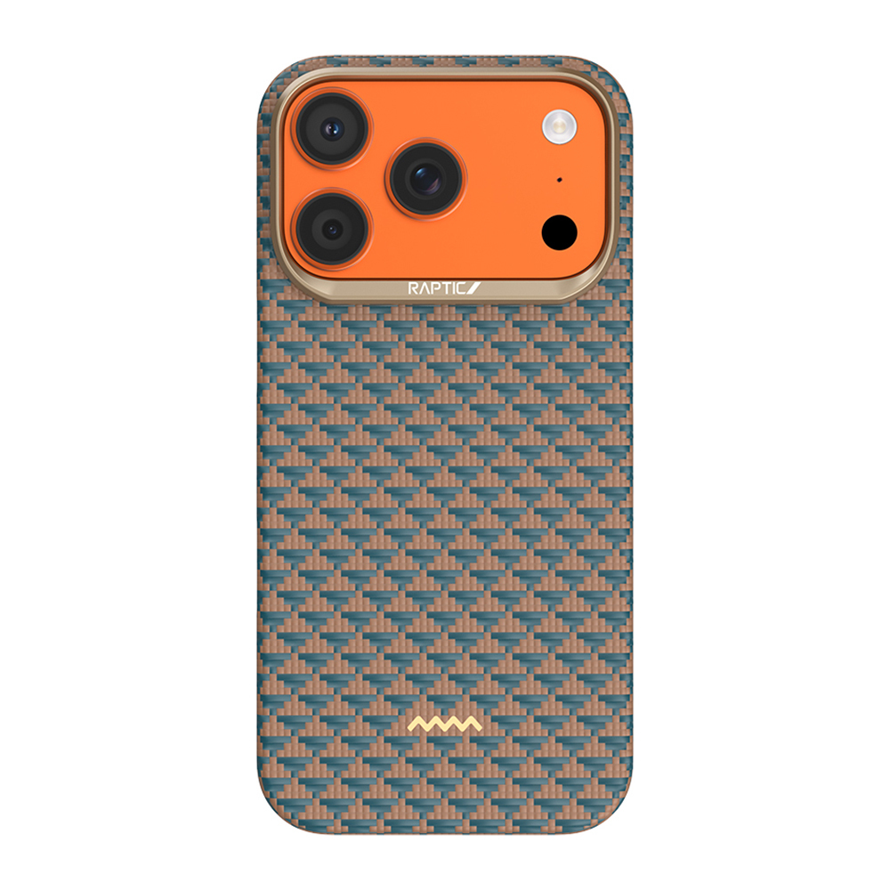 Apple iPhone 17 Pro Max Uyumlu Kılıf M-safe Şarj Özellikli Raptic Aramid Skin Origin Serisi Kapak