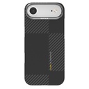 Apple iPhone 17 Air Uyumlu Kılıf M-safe Şarj Özellikli 600D Metal Kamera Çerçeveli Raptic Aramid Fiber Geotik Serisi Kapak