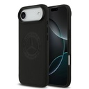 Apple iPhone 17 Air Uyumlu Kılıf Mercedes Benz Orjinal Lisanslı M-safe Şarj Özellikli Hakiki Deri Nostaljik Yıldız Dizayn Kapak
