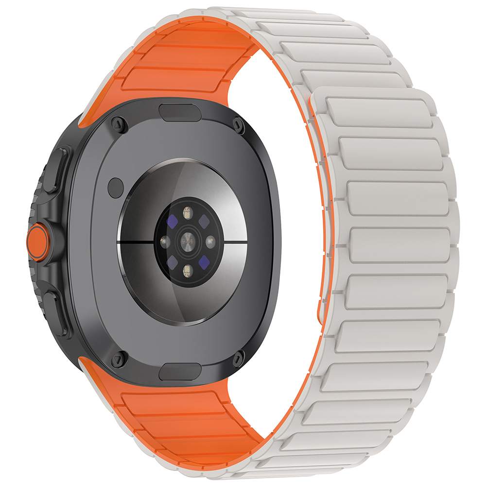Samsung Galaxy Watch 8 Uyumlu Zore KRD-146 Silikon Kordon Strap Kayış