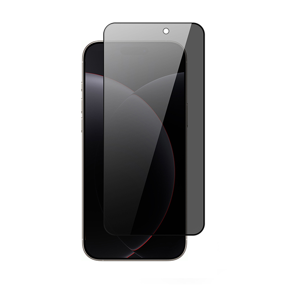 [RNZ-TA123607] Apple iPhone 17 Pro Uyumlu Zore Rika Premium Privacy Temperli Cam Ekran Koruyucu