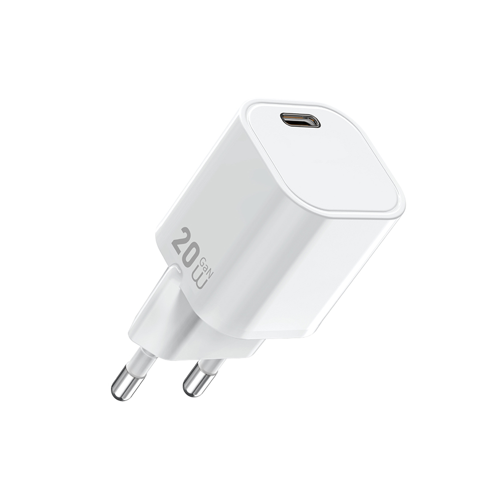 [RNZ-TA121731] Wiwu Wi-G014 Cube Serisi GaN Tech PD Hızlı Şarj Özellikli Mini Şarj Başlığı 20W